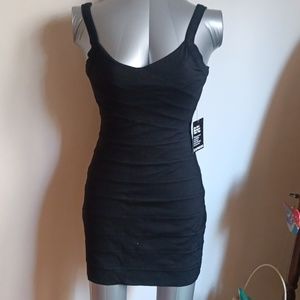 Express Black Bandage Bodycon Sleeveless Dress Size XS